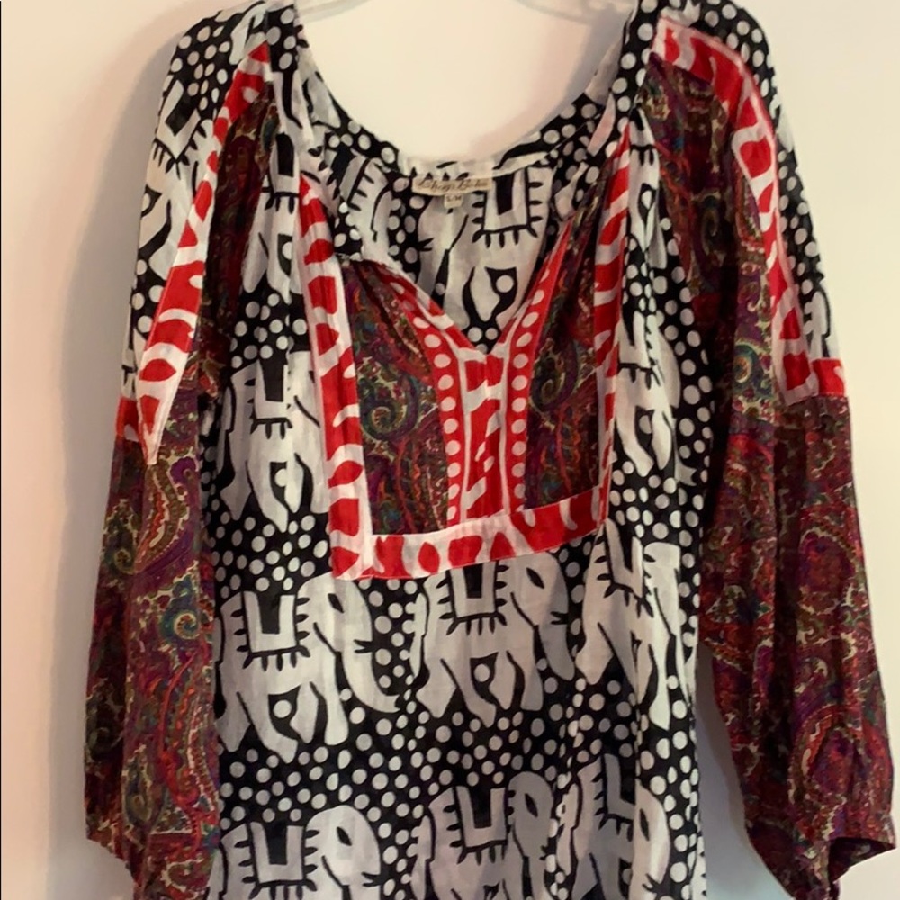 3/4 sleeve Bobo Top
